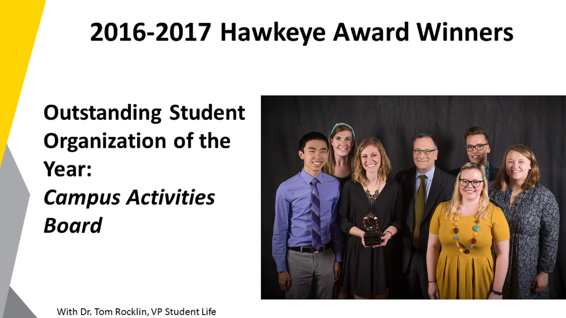 Outstanding Student Org - CAB
