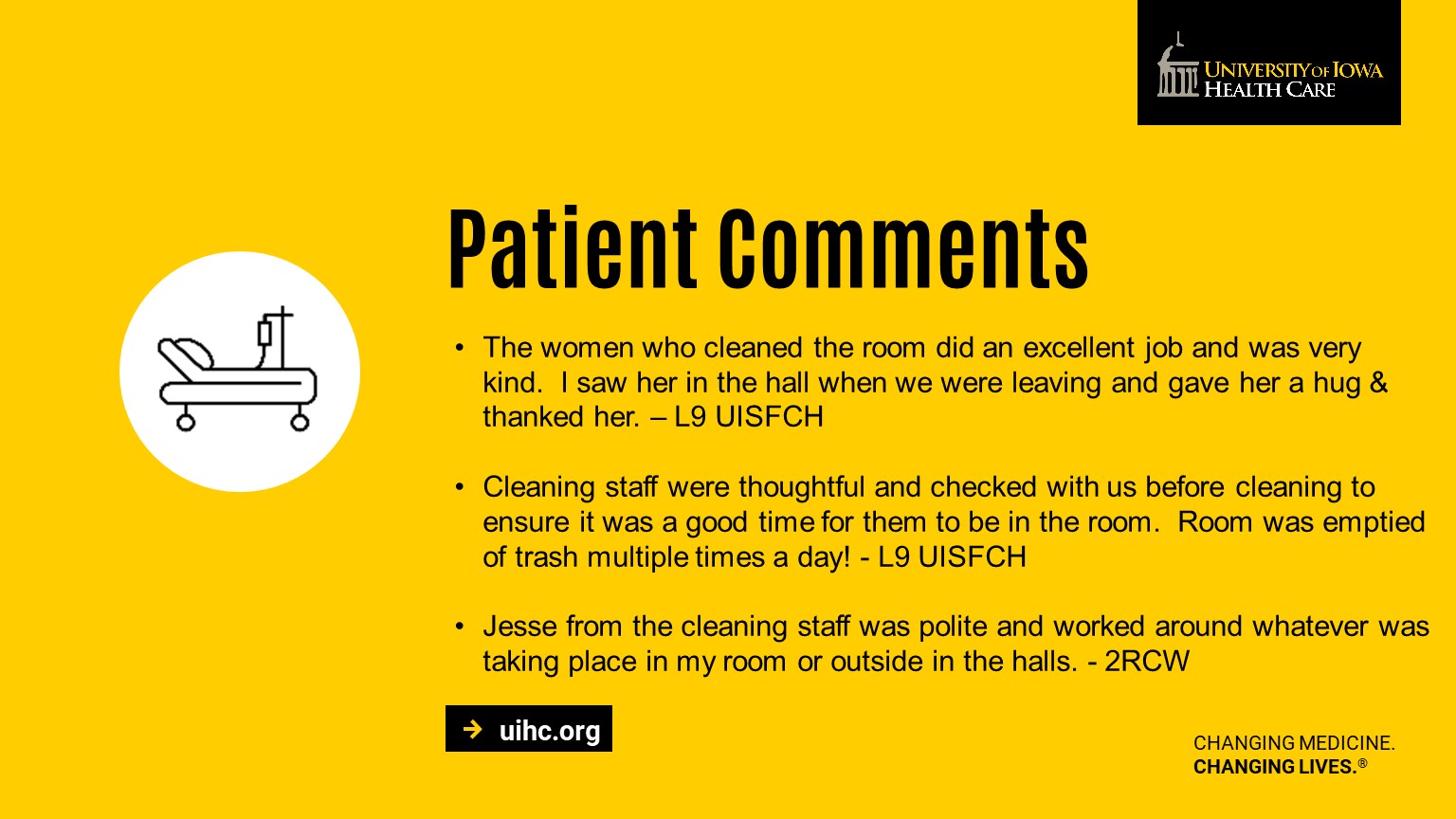 Patient Comments 11/2