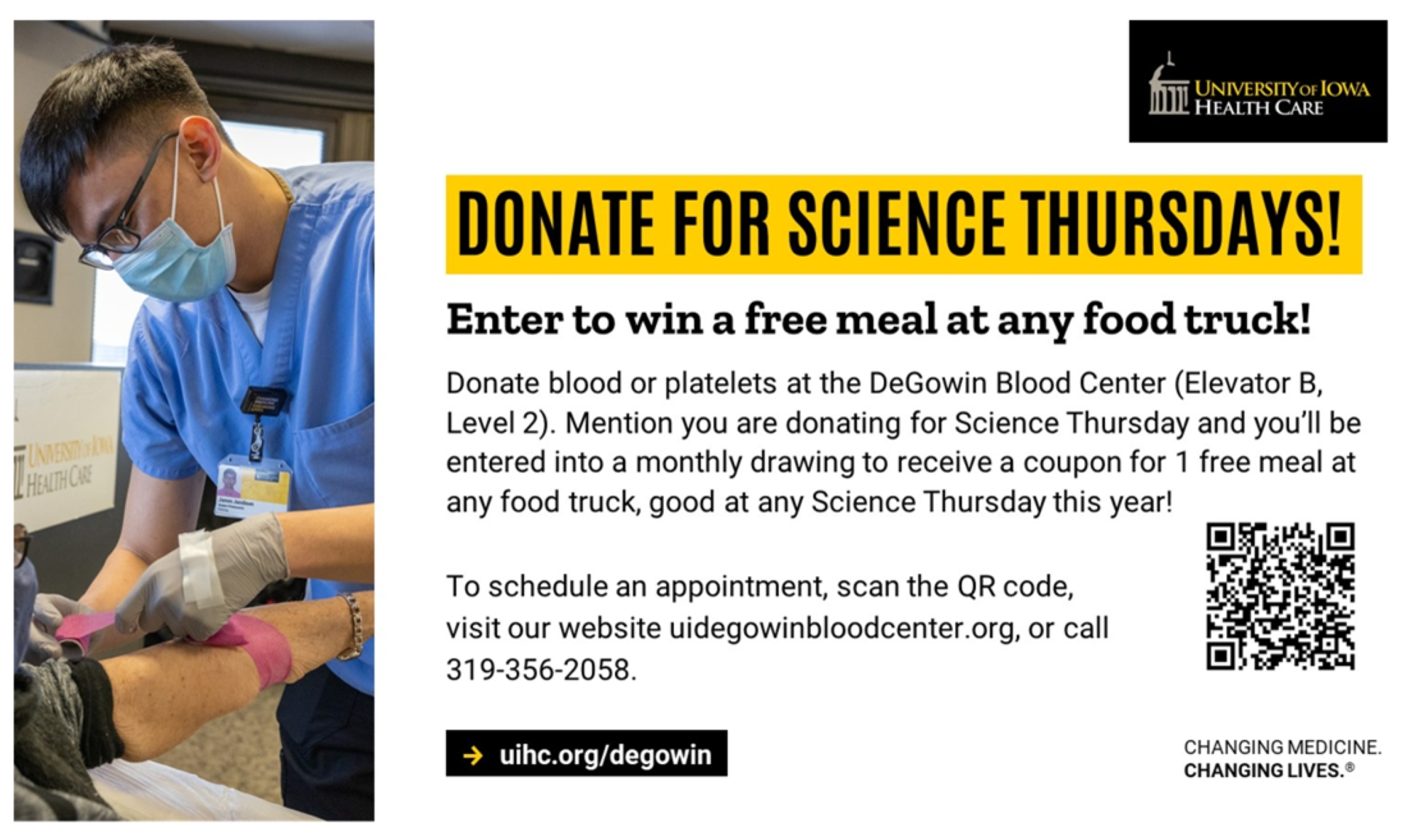 DeGodwin Blood Center Fundraiser