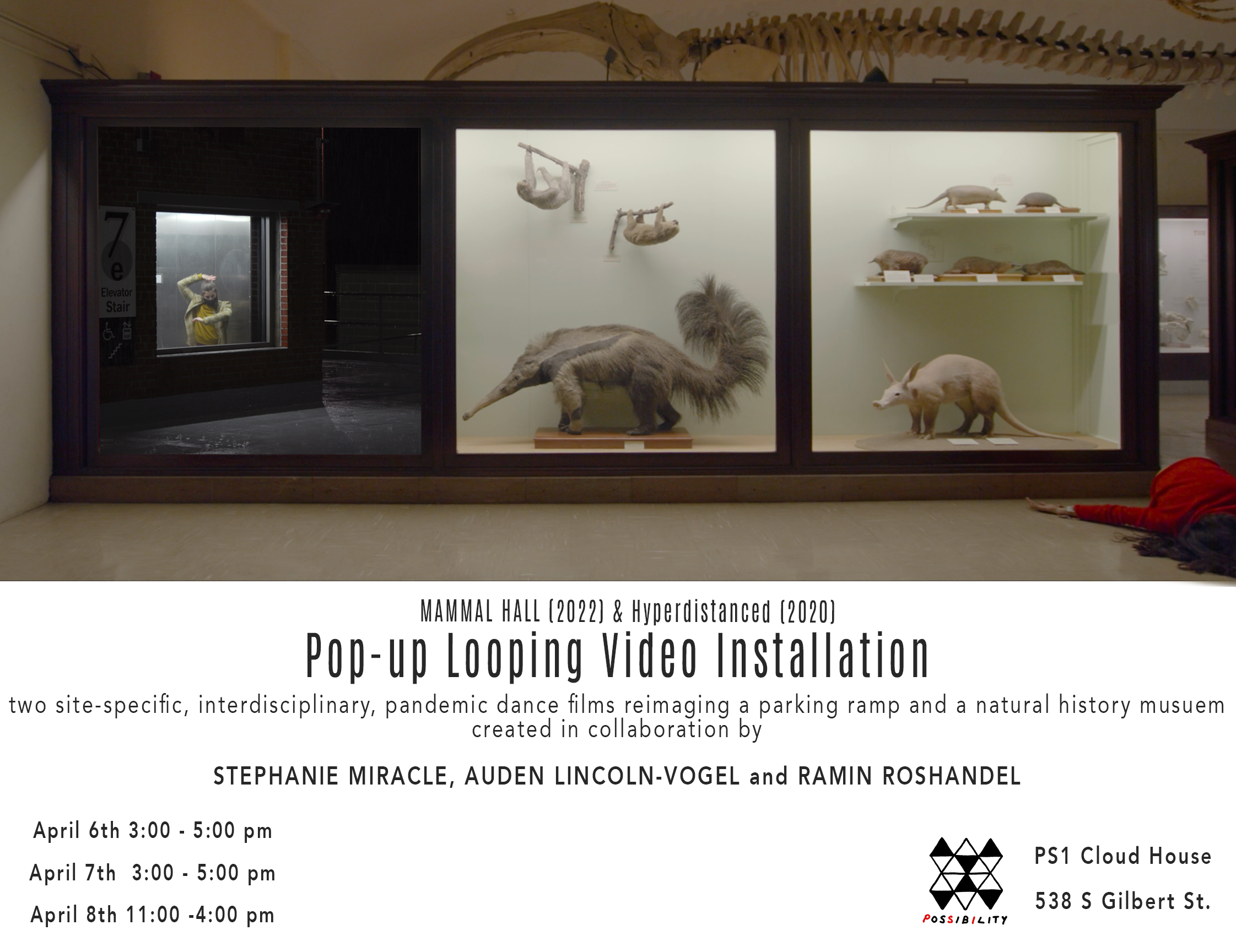 pop up video installation