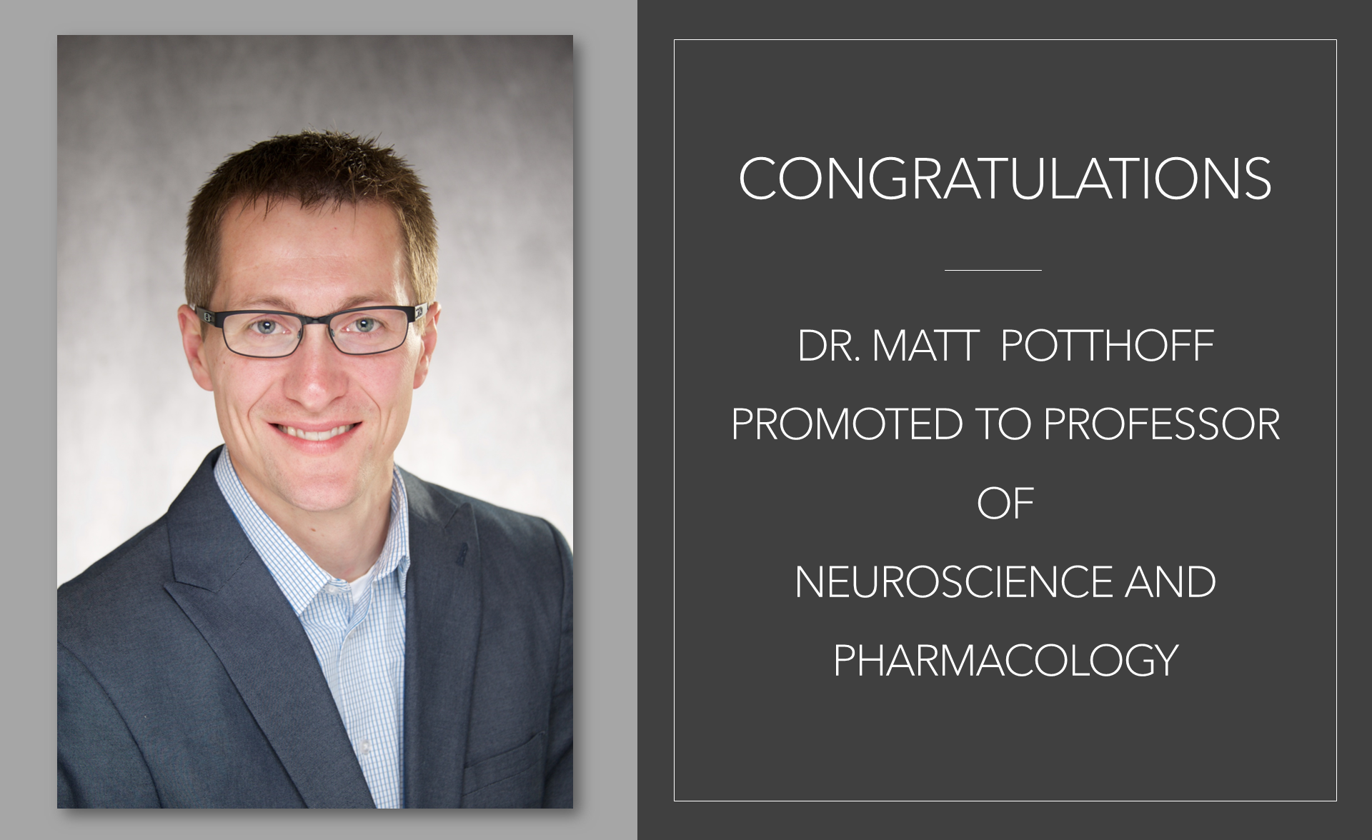 Potthoff - Promoted to Professor, 7.1.23