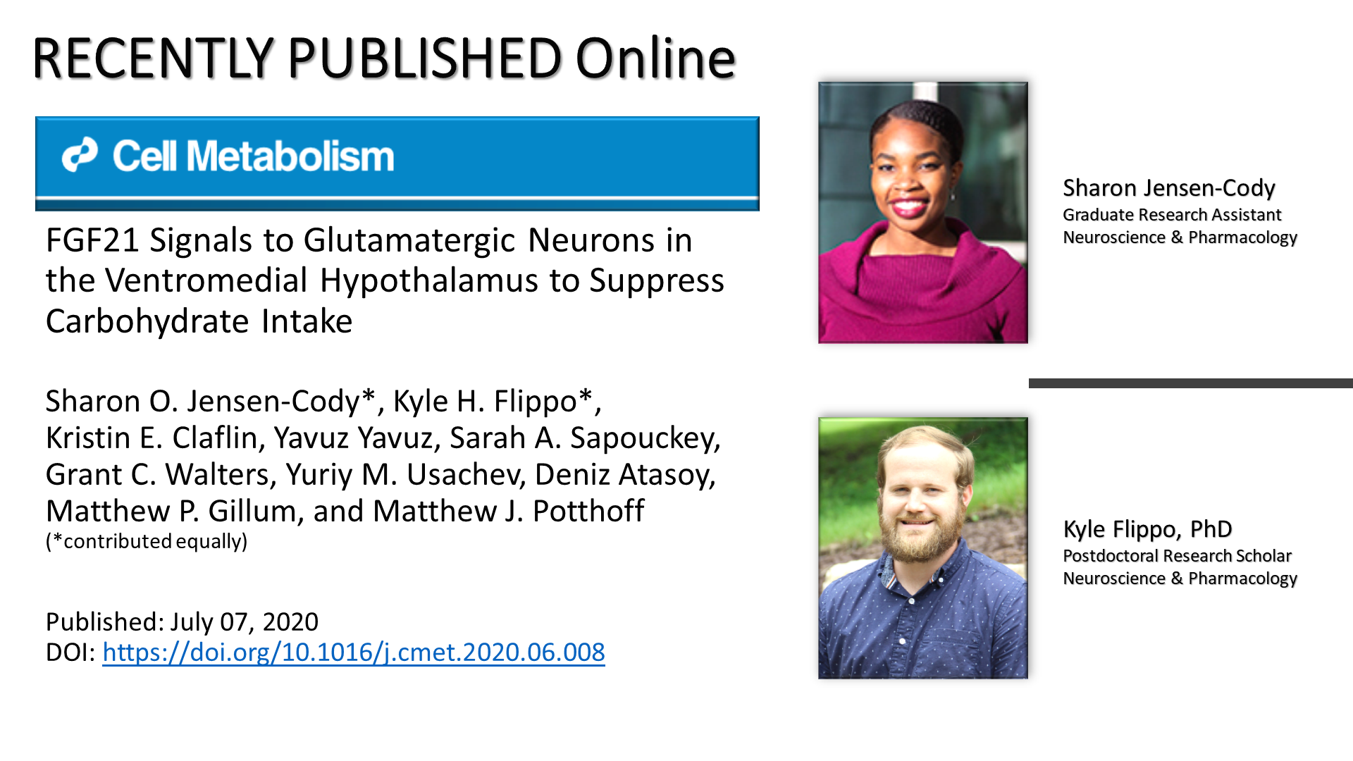 Jensen-Cody and Flippo Cell Metabolism July 2020