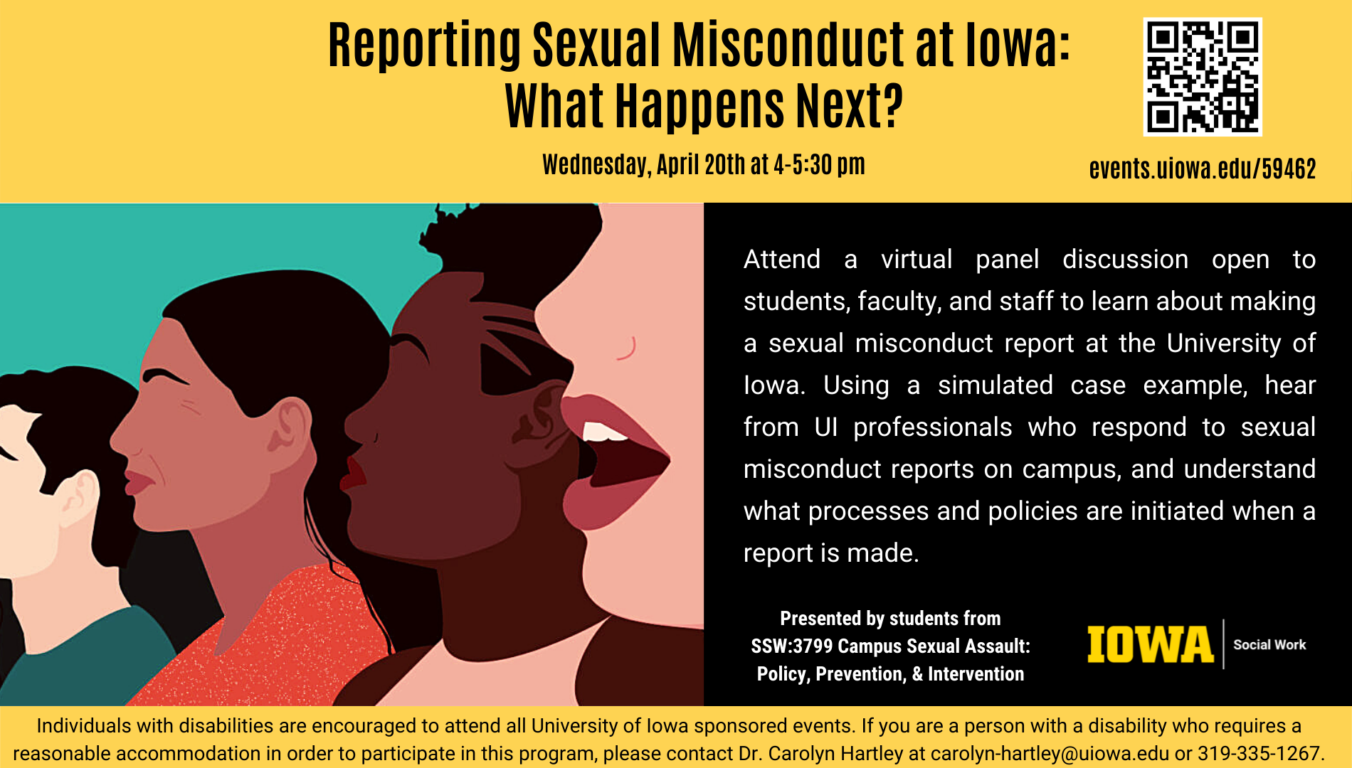 Reporting sexual misconduct at Iowa