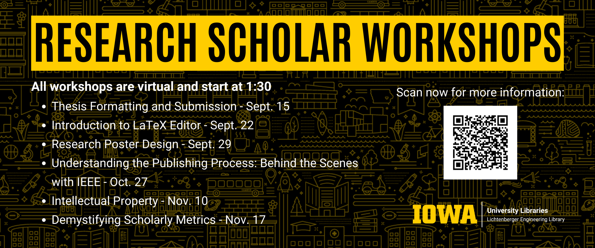 Fall 2021 Research Scholar Workshops