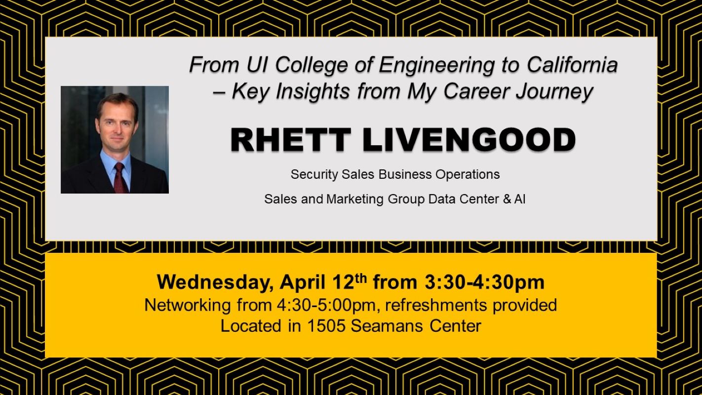 Rhett Livengood Event April 12th