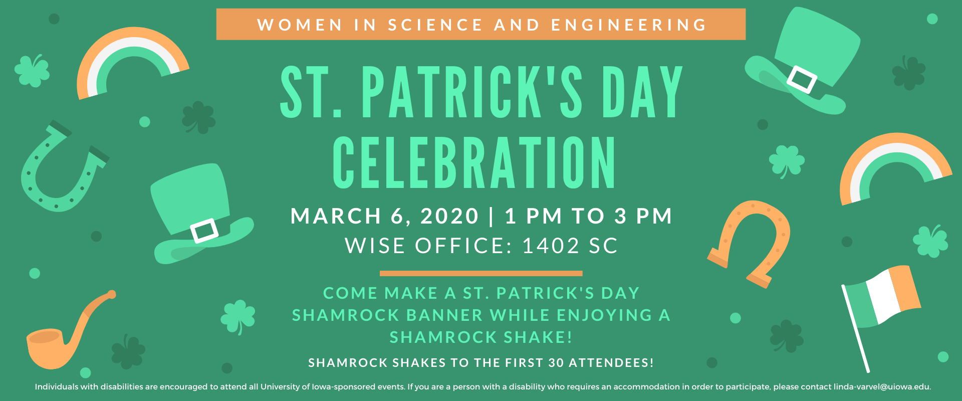 Friday's with WiSE St. Patrick's Day Celebration