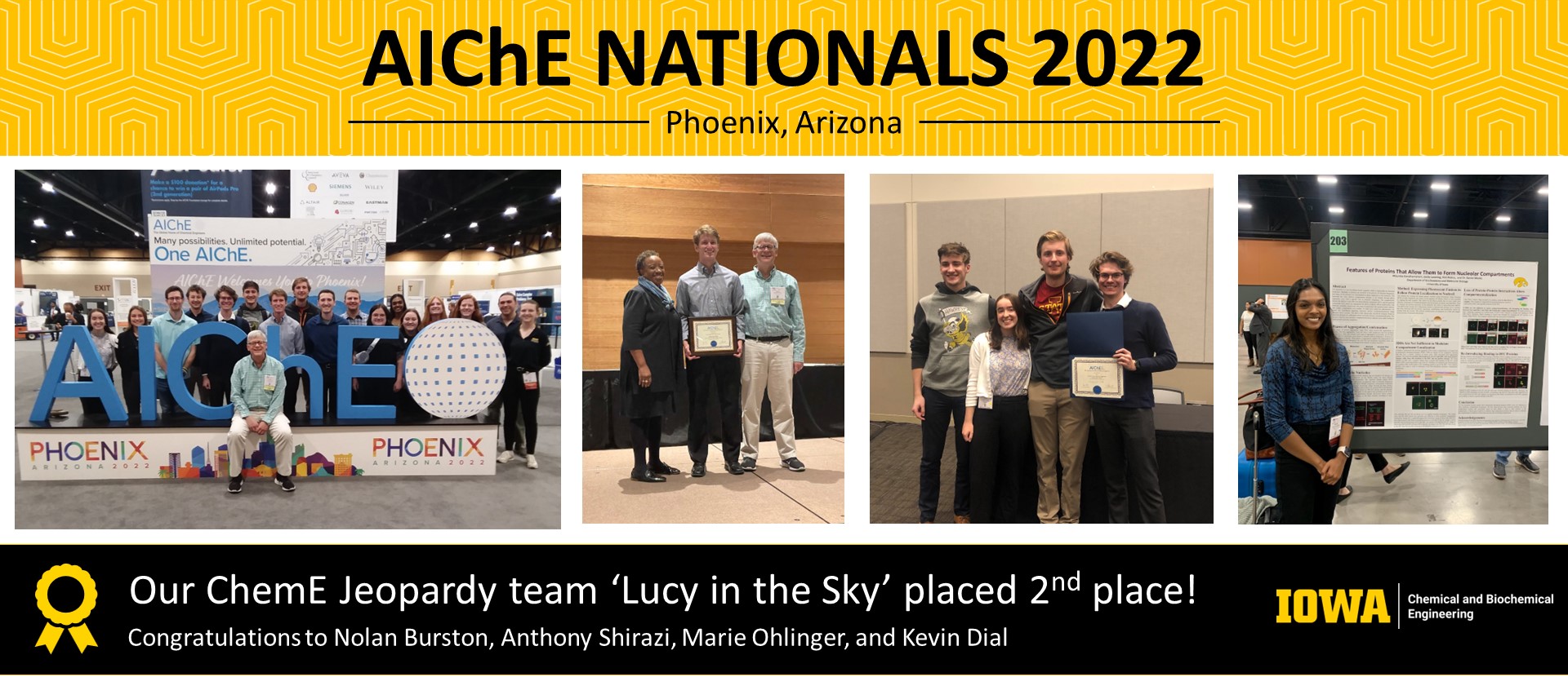 Photos from AIChE Nationals in Phoenix, Arizona