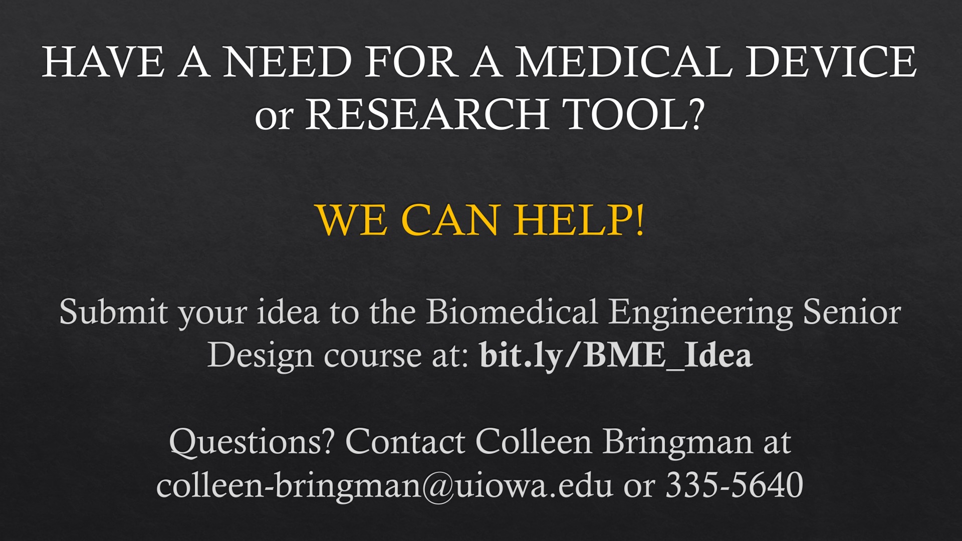 Medical Device or Research Tool need