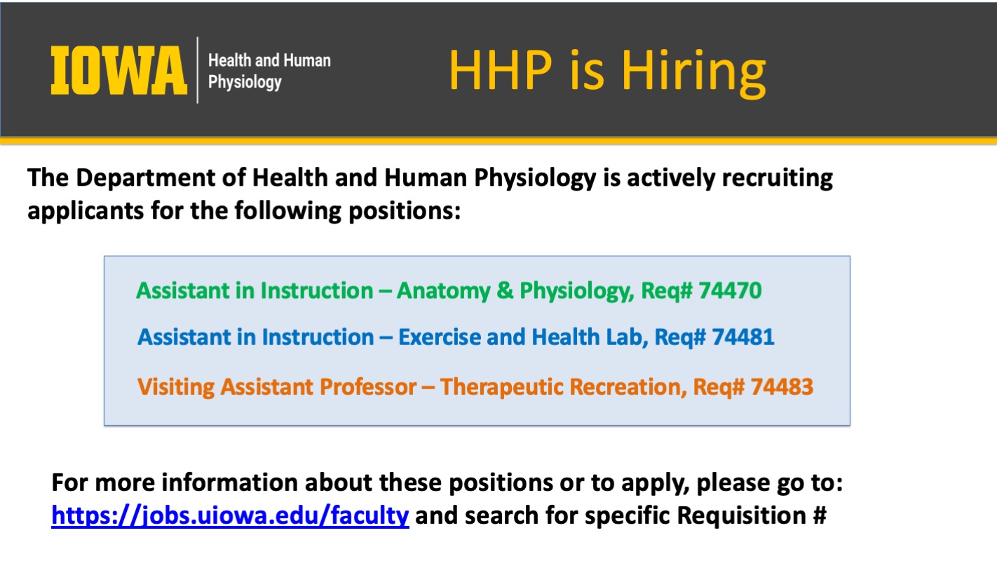 HHP is hiring