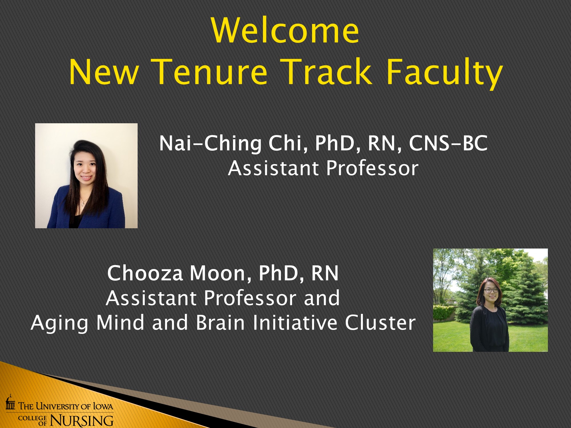 New faculty 2