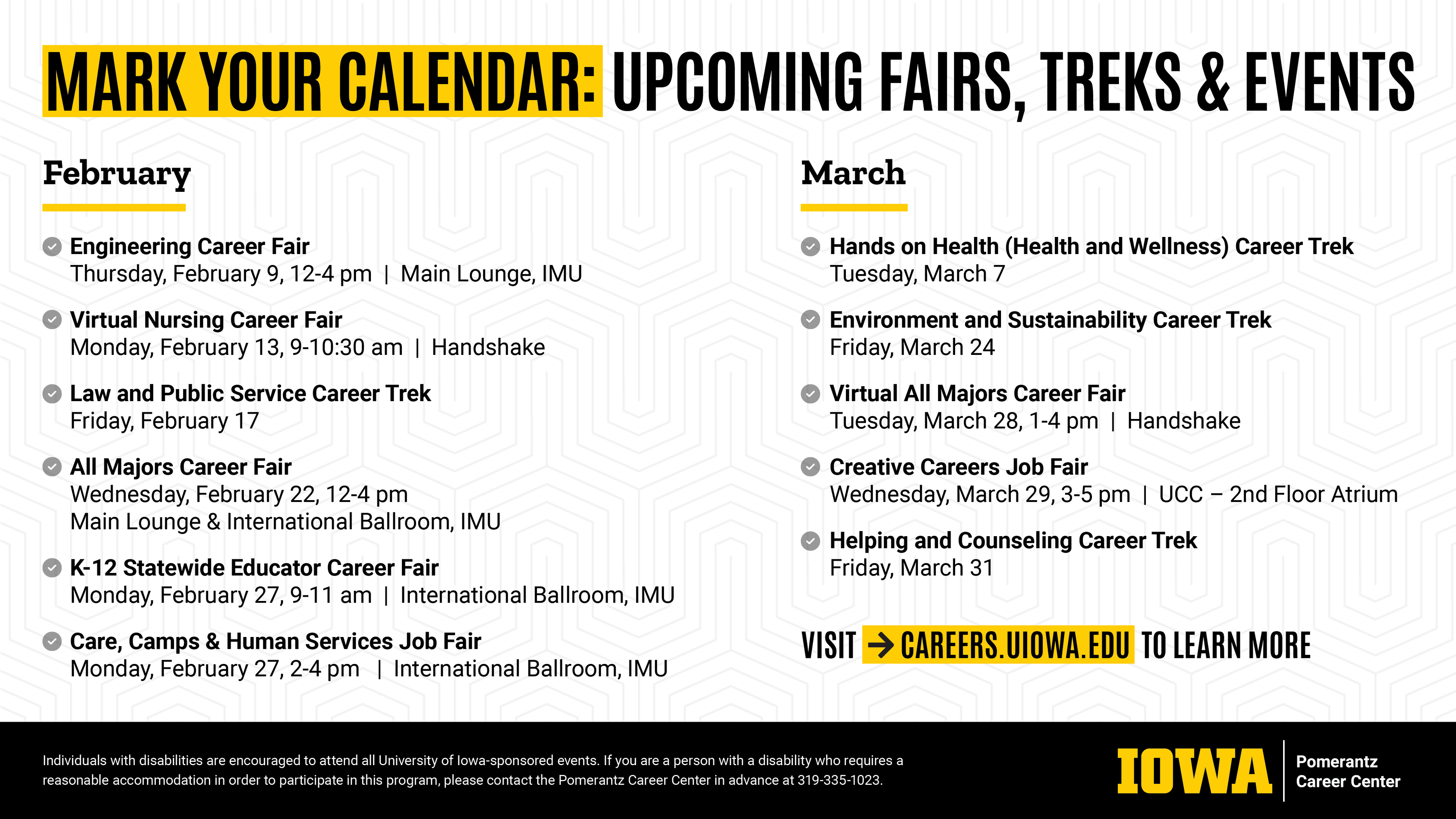 Mark your calendar: Upcoming fairs, treks & events