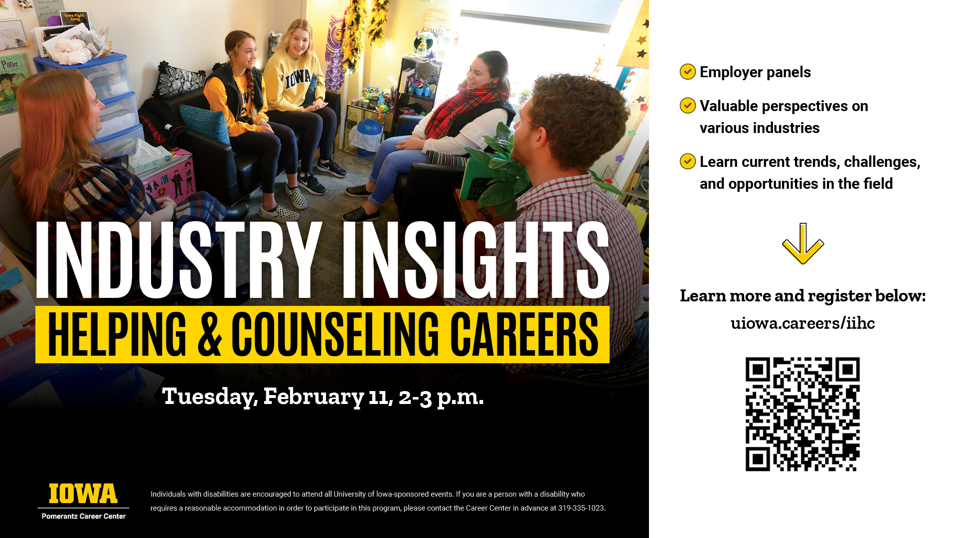 SP25 Industry Insights helping counseling 