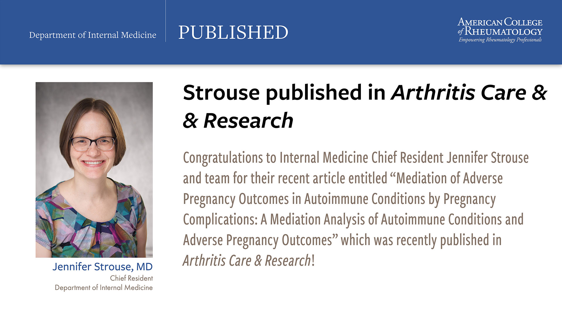 published - strouse