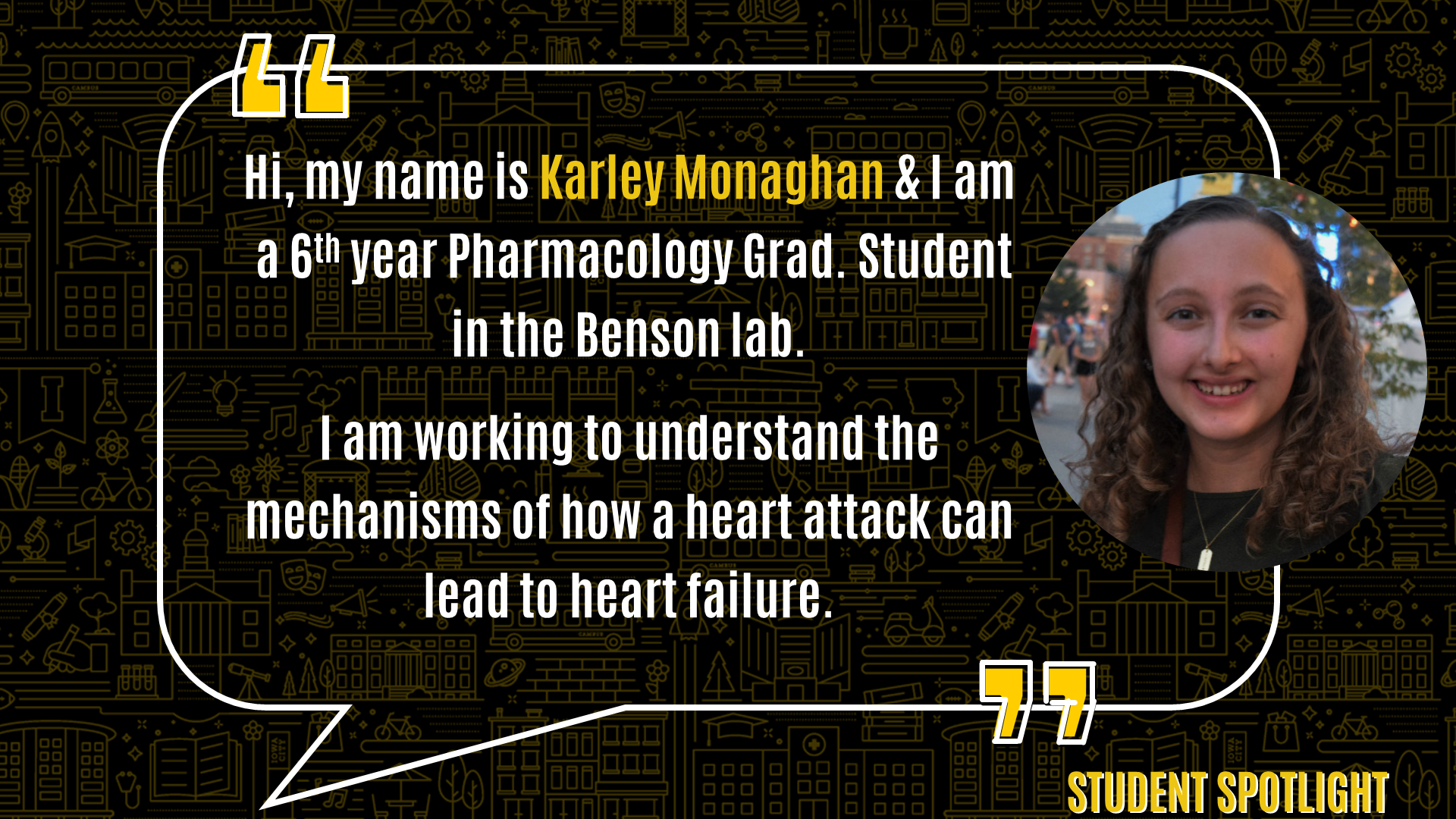 Student spotlight - Karley Monagahan