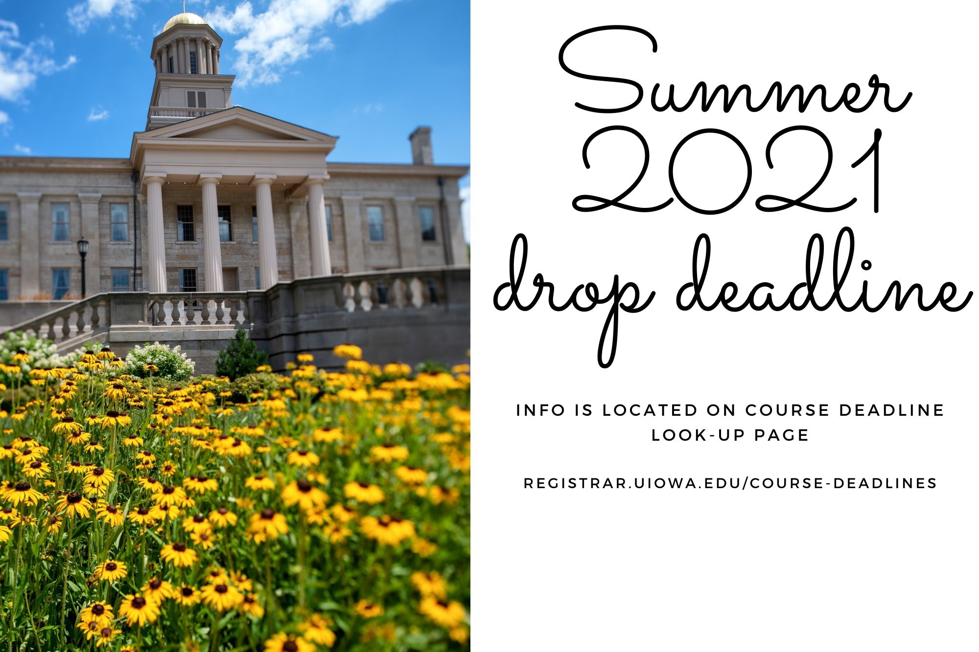 Summer 21 drop deadlines