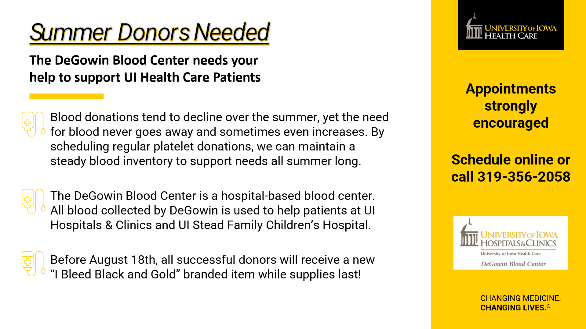 summer donors slide