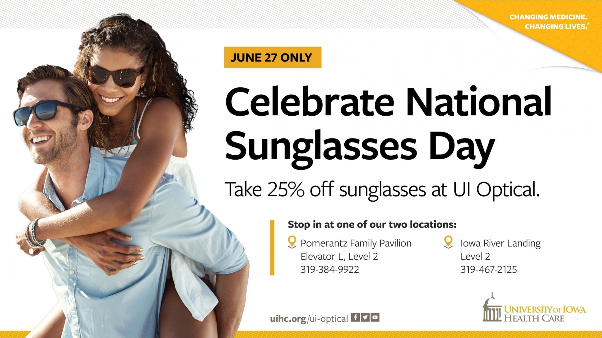 UI Optical - Sunglasses Day Sale