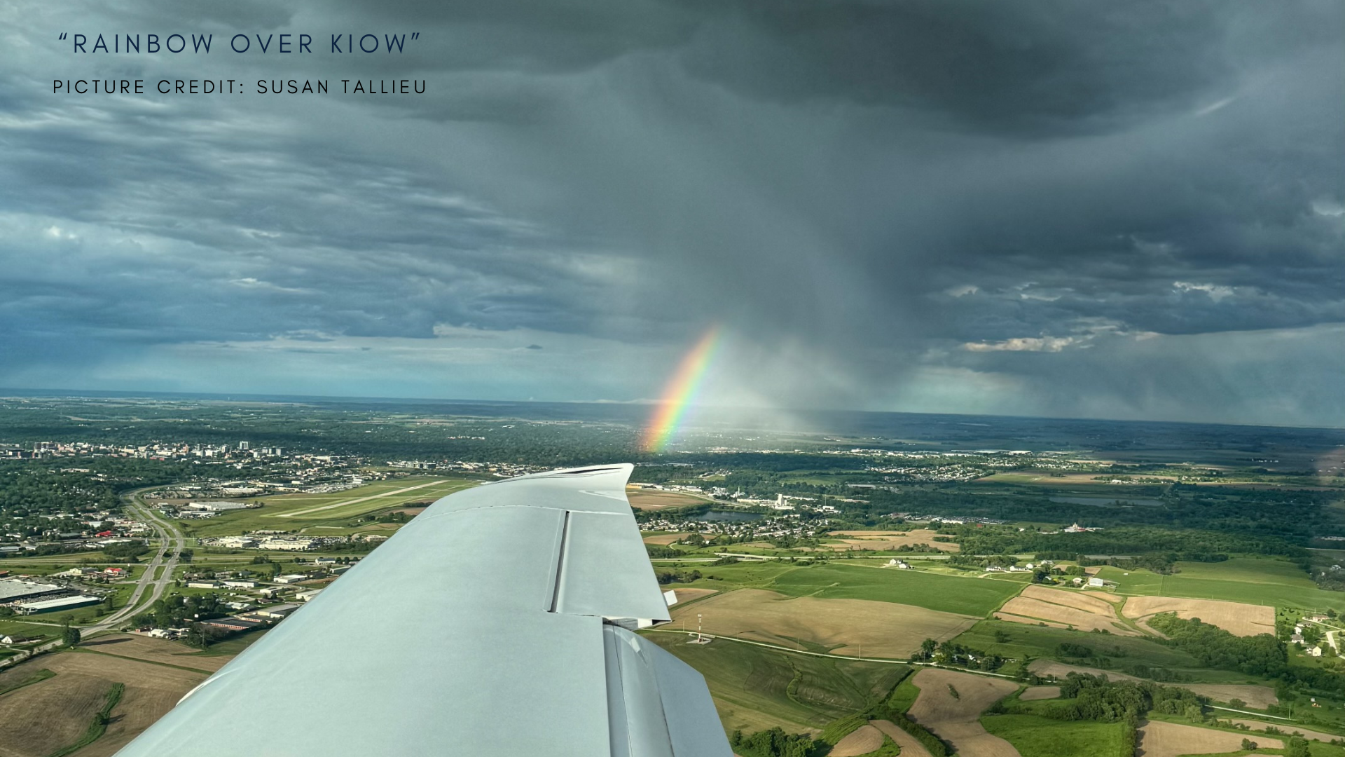 Rainbow over KIOW 