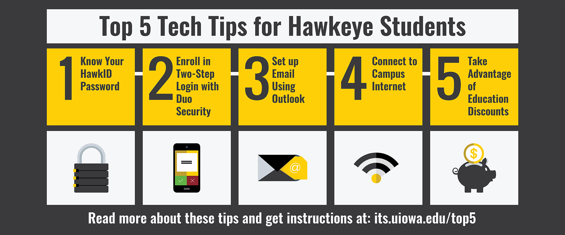 Top 5 Tech Tips for Hawkeye Students
