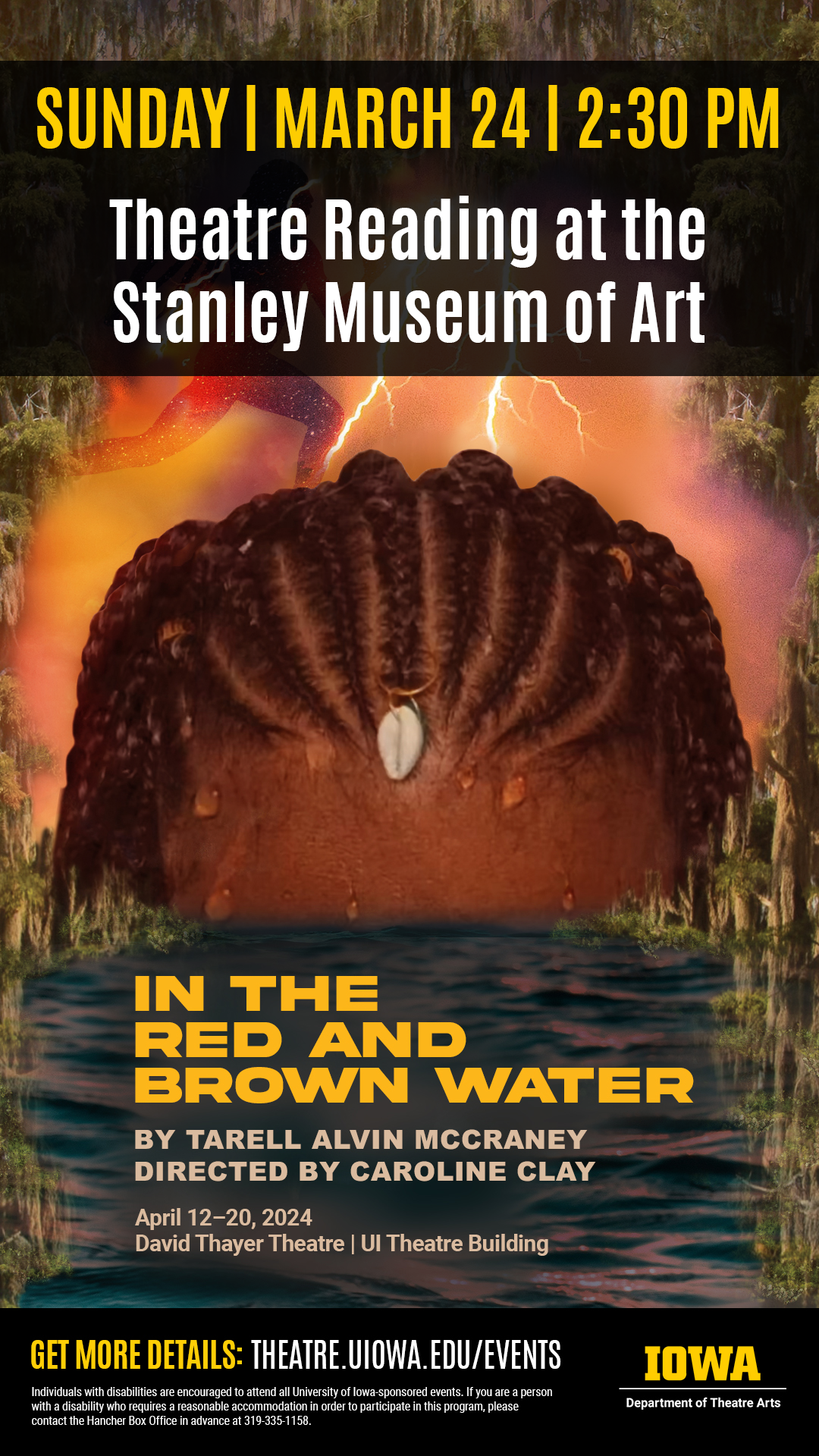 In the Red and Brown Water reading