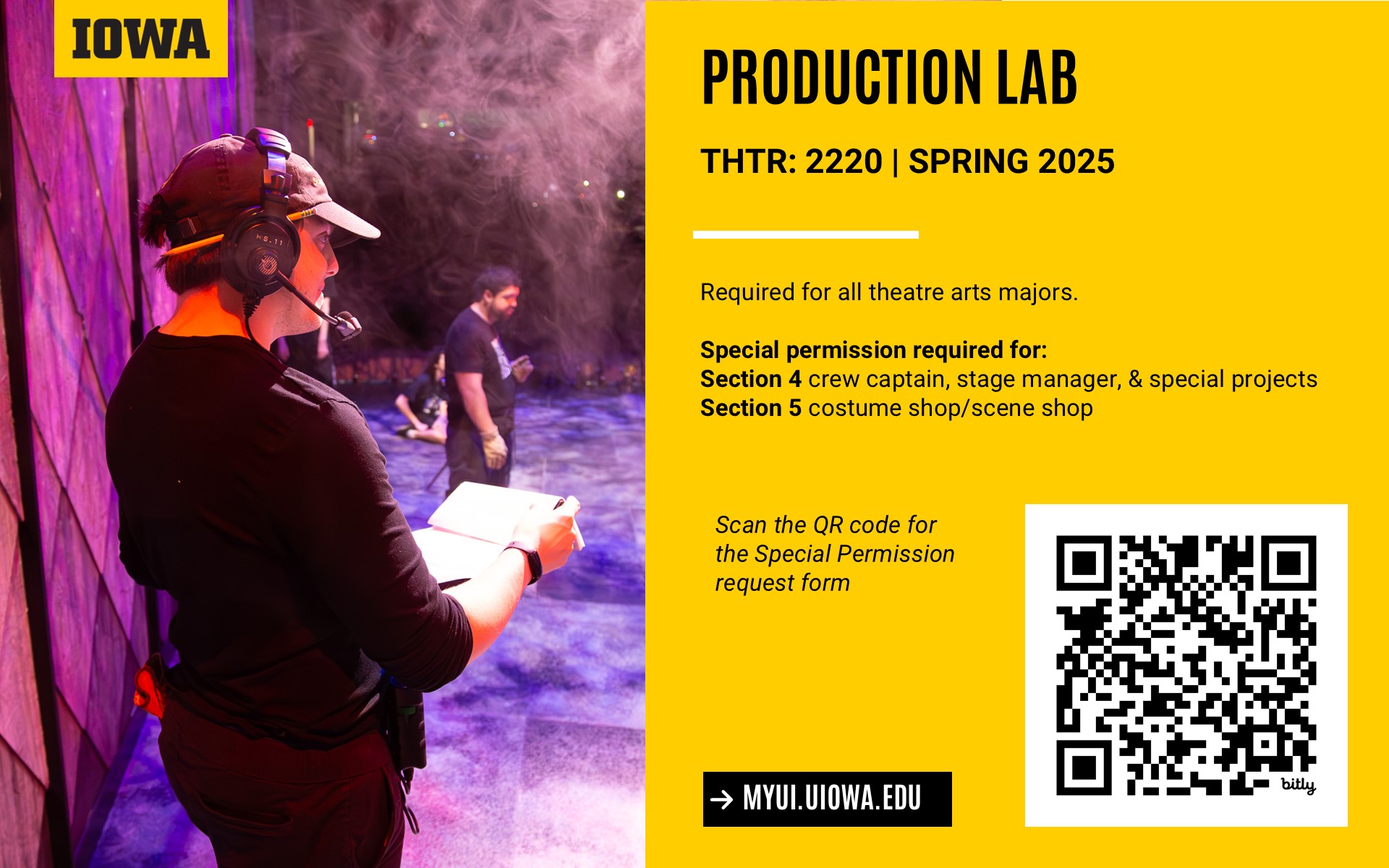 Spring 2025 Production lab information