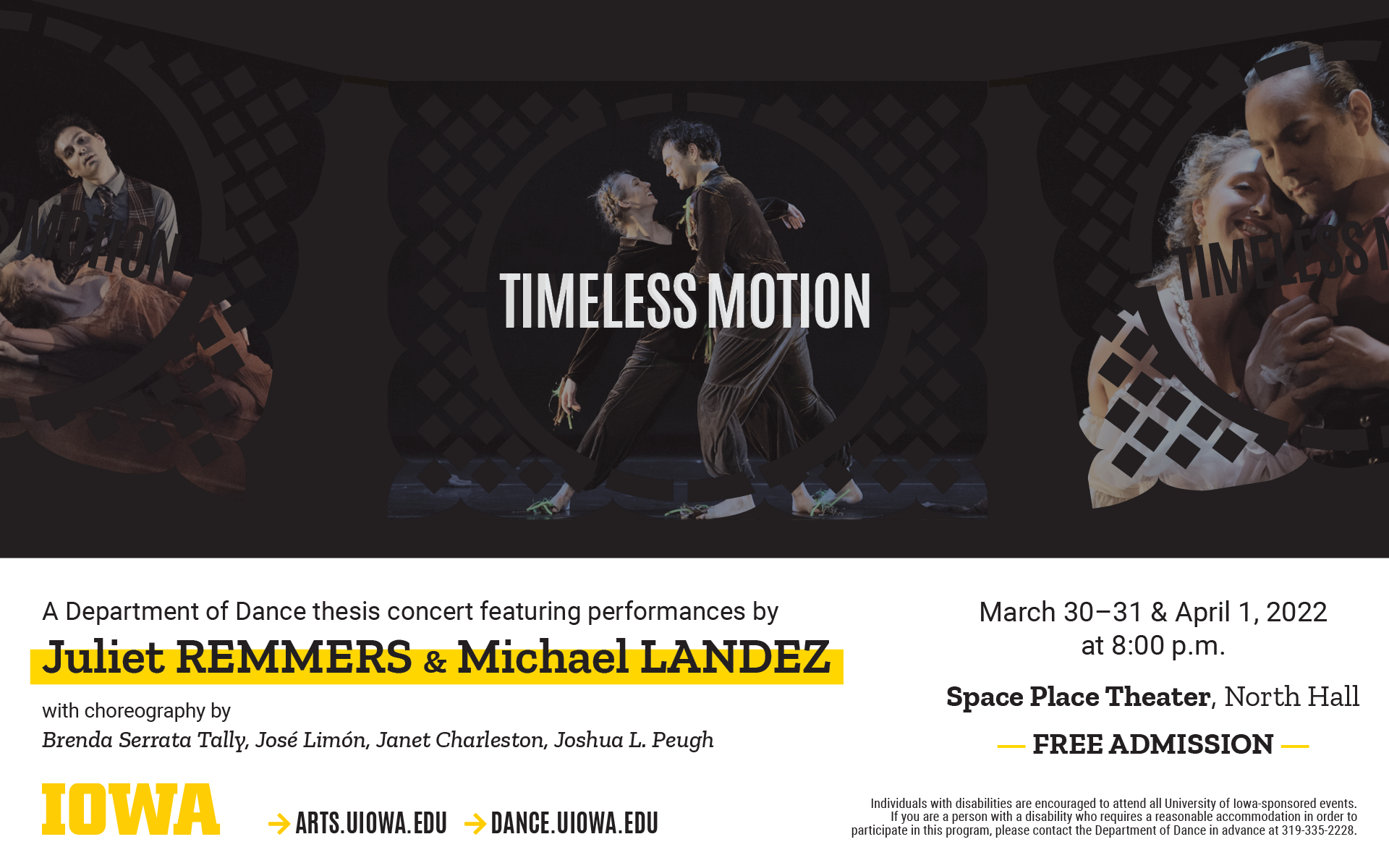 timeless motion performance space place