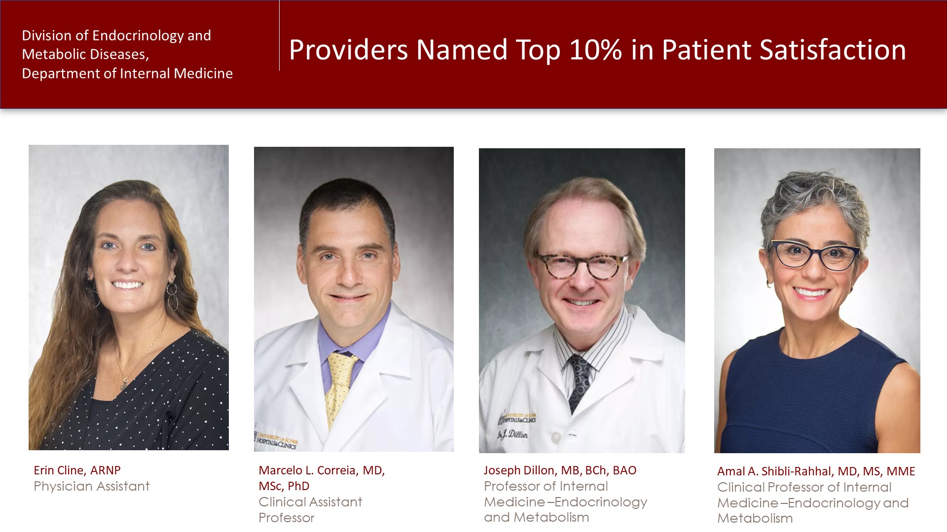 Top 10% patient Satisfaction