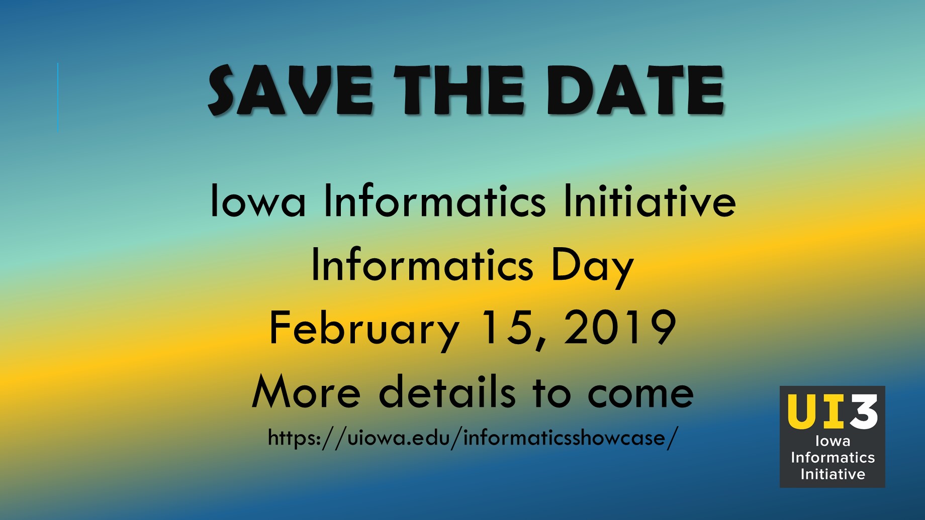 Informatics Symposium Spring 2019