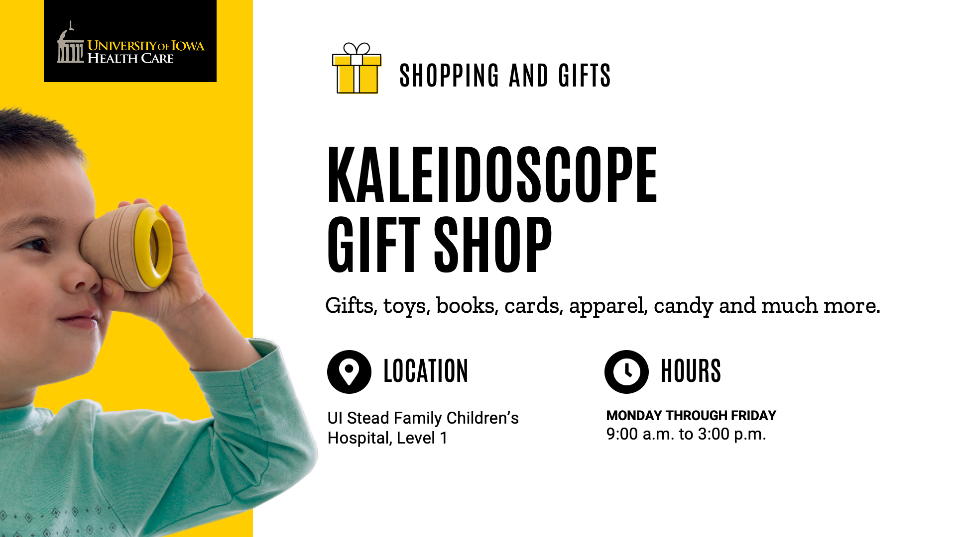 UIHC Cable Slide15 KALEIDOSCOPE GIFT SHOP