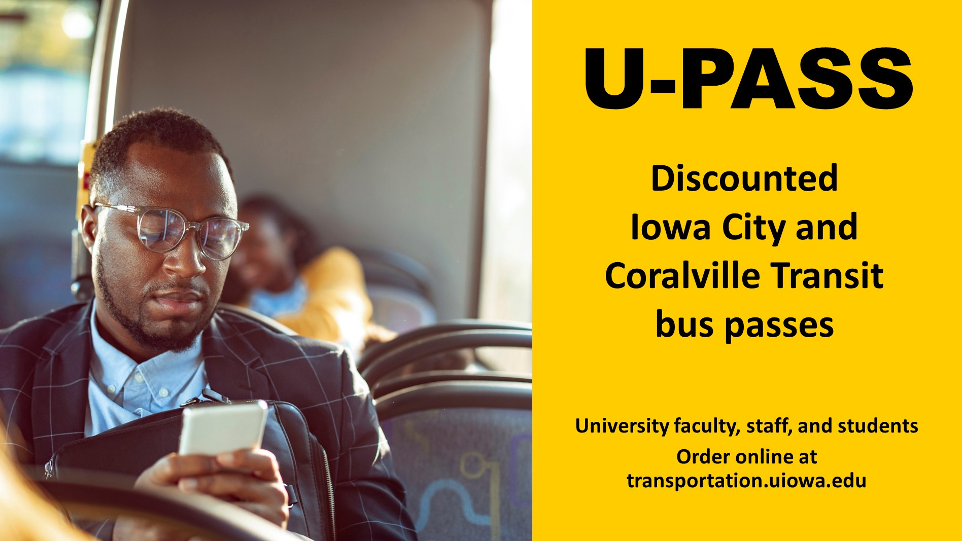 discounted bus passes for employoees and students