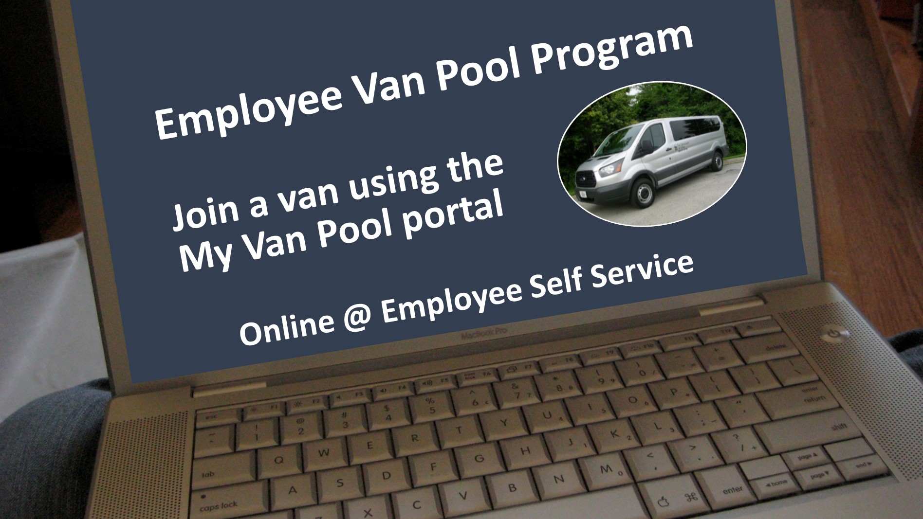 Join a van using My Van Pool portal.