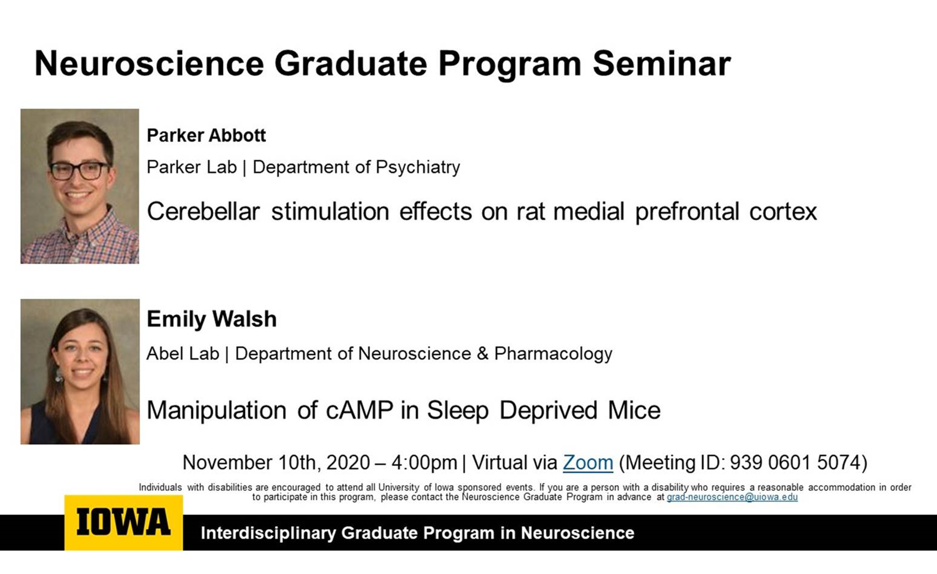 Walsh Neurosci Seminar 11.10.20