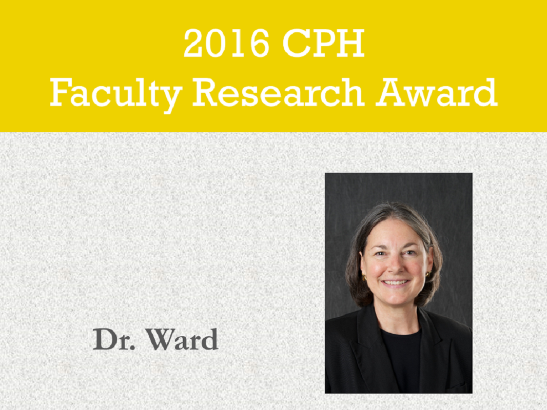 Ward Faculty Research Award