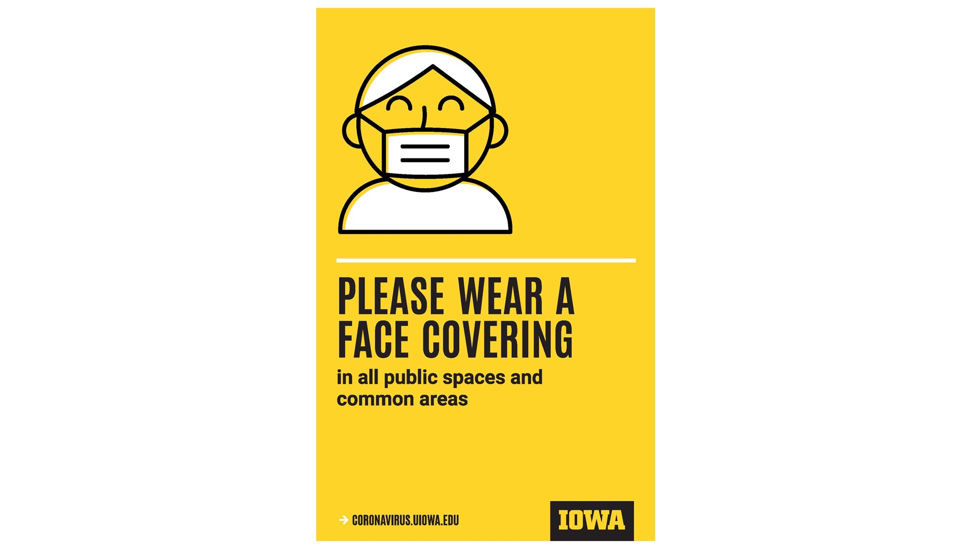 Please wear a face covering