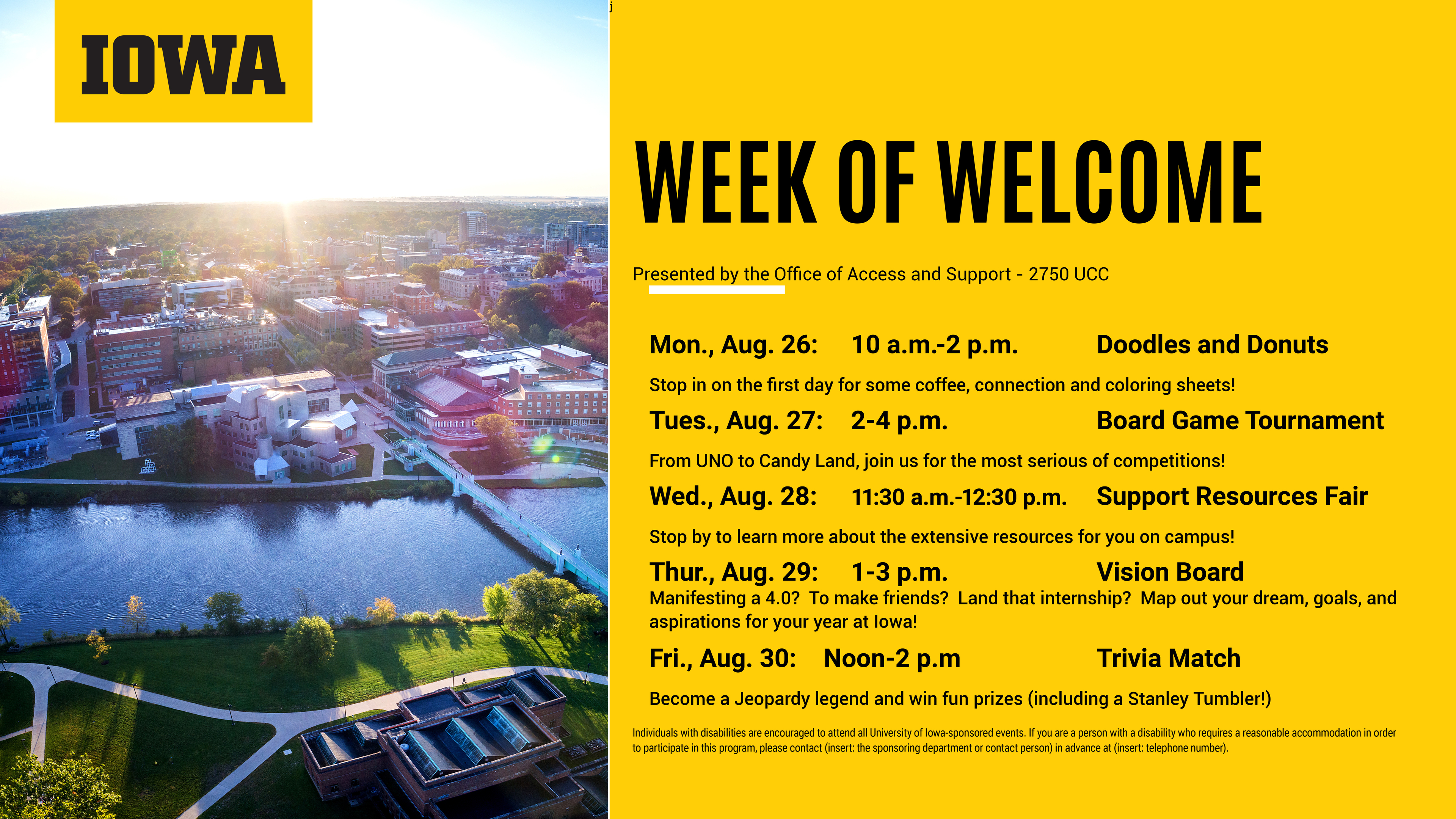 Week of Welcome