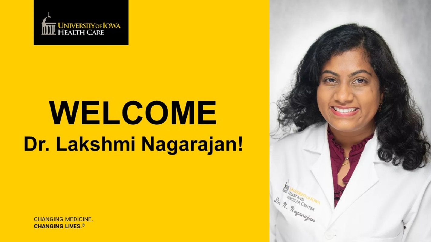 Welcome Dr. Nagarajan