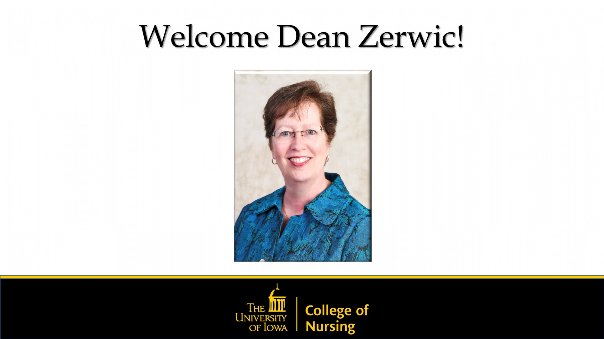 Welcome Dean Zerwic