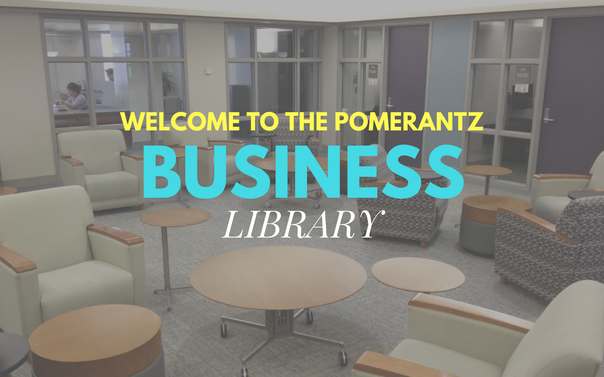 Welcome to the Pomerantz Business Library