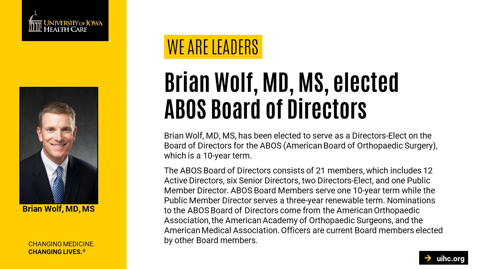 Wolf ABOS Board of Directors