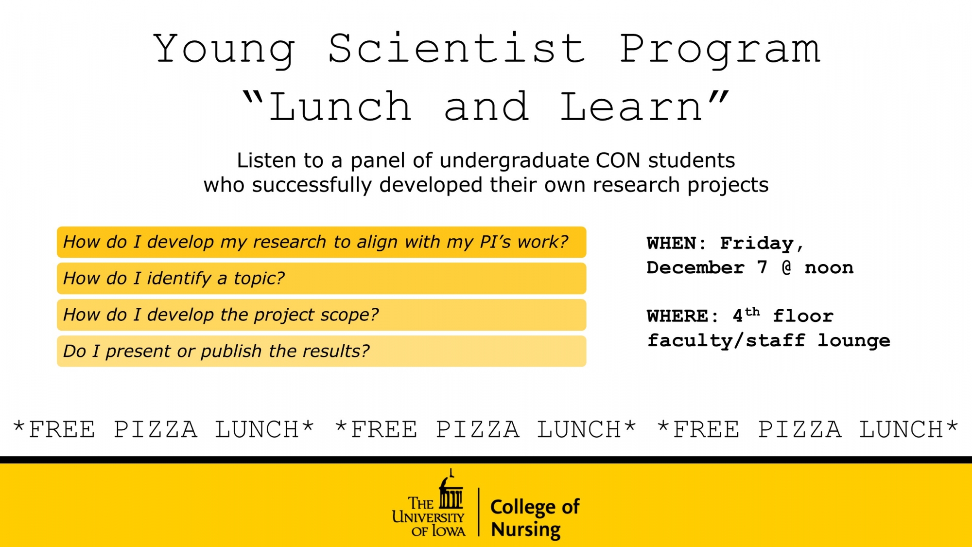 YS Lunch & Learn 