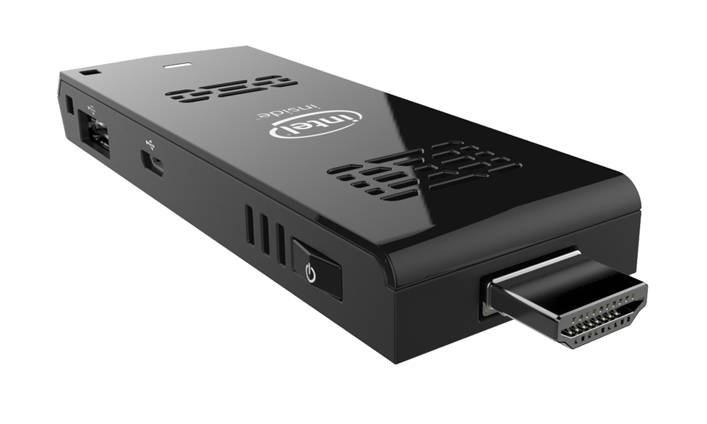 The Intel® Compute Stick helps provide a low-cost, yet powerful, hardware solution.