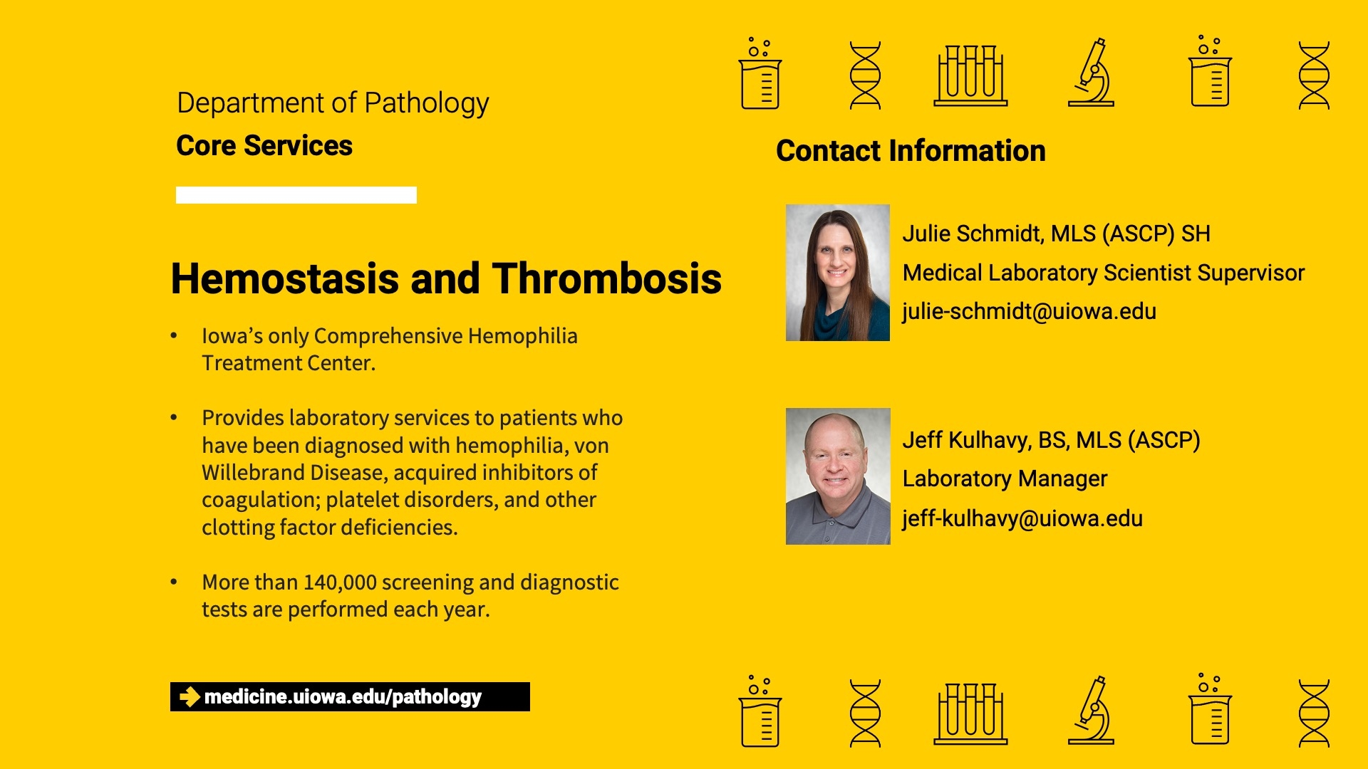 Hemostasis and Thrombosis Information