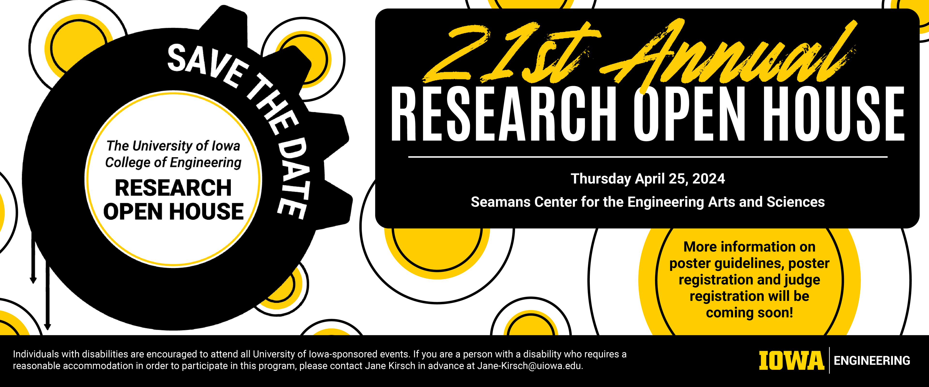 Research Open House slide save the date 