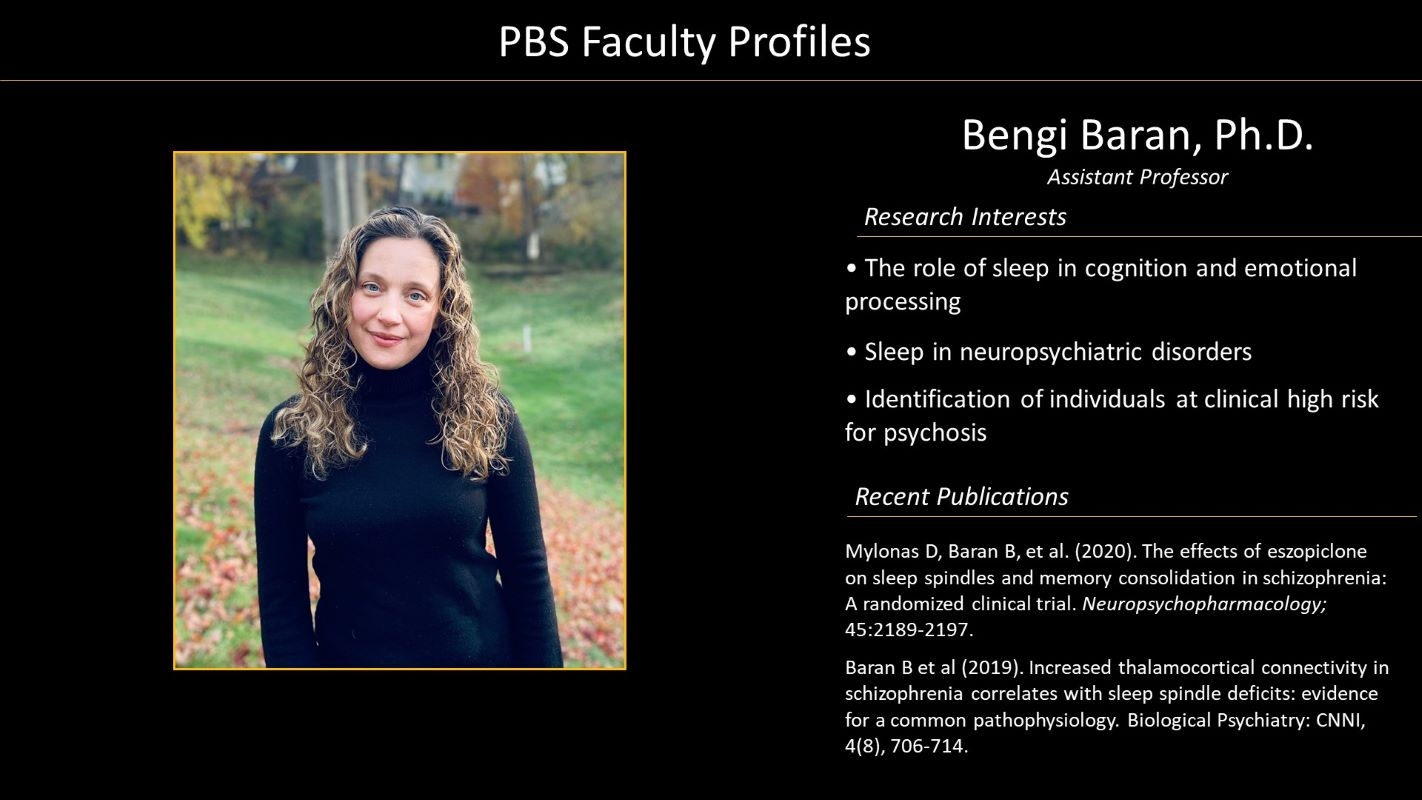 Professor Bengi Baran Faculty Profile and Photo