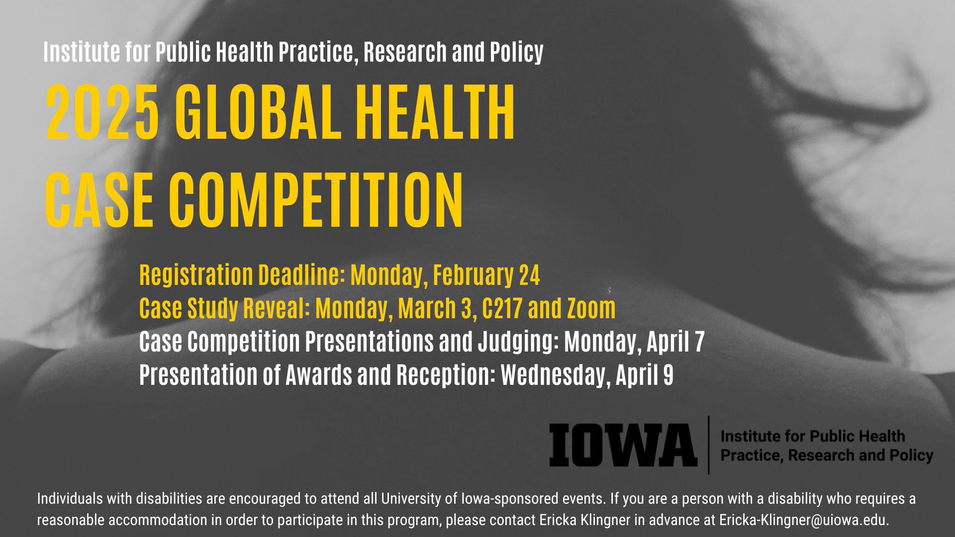 2025 Global Health Case Competition: Register by February 24