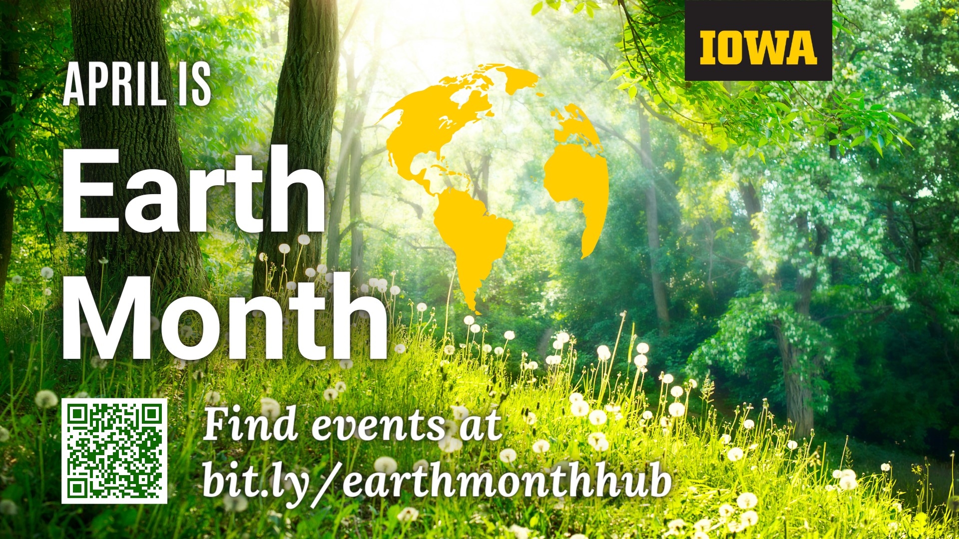 April is Earth Month. Find events at bit.ly/earthmonthhub