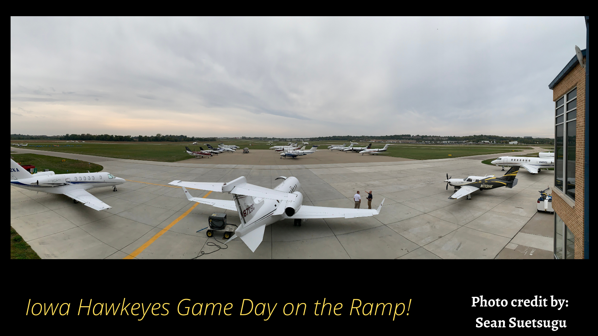 Iowa Hawkeyes Game Day on the Ramp
