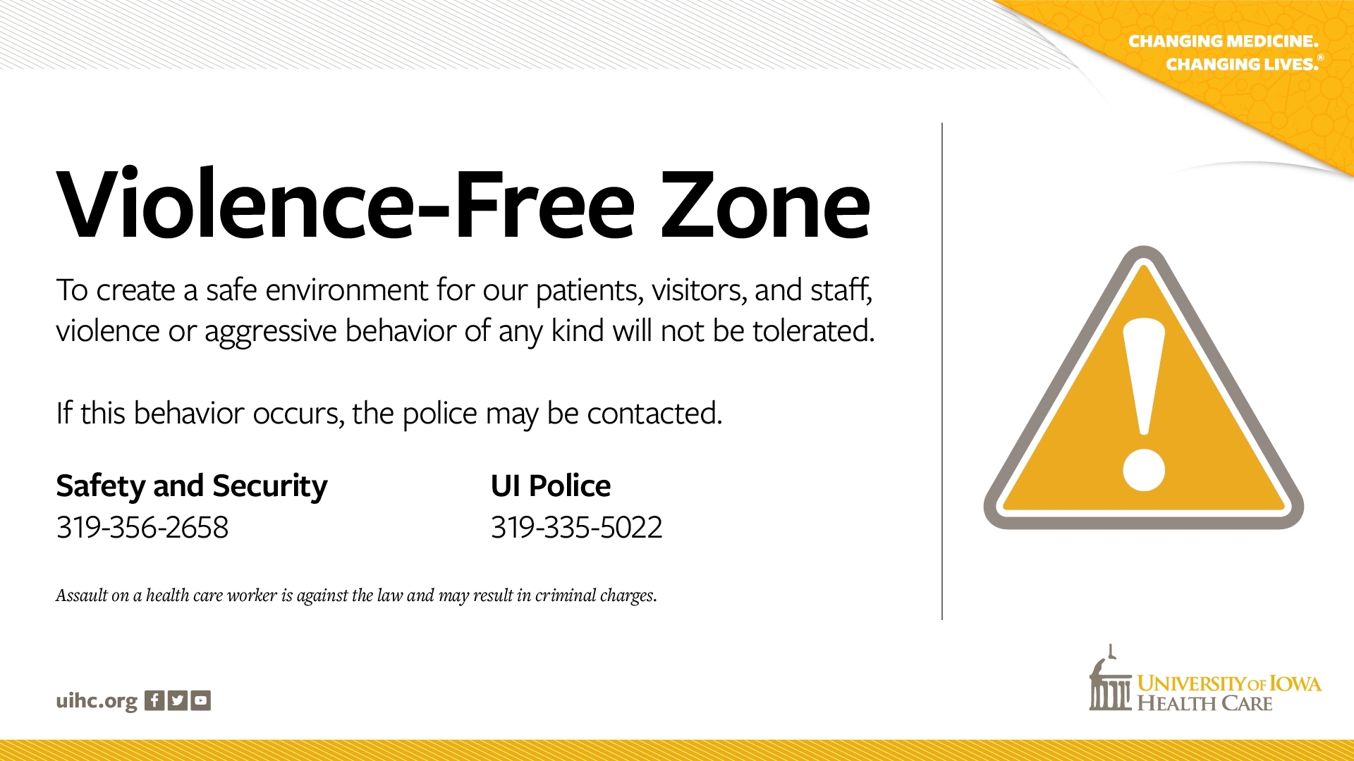 Violence Free Zone
