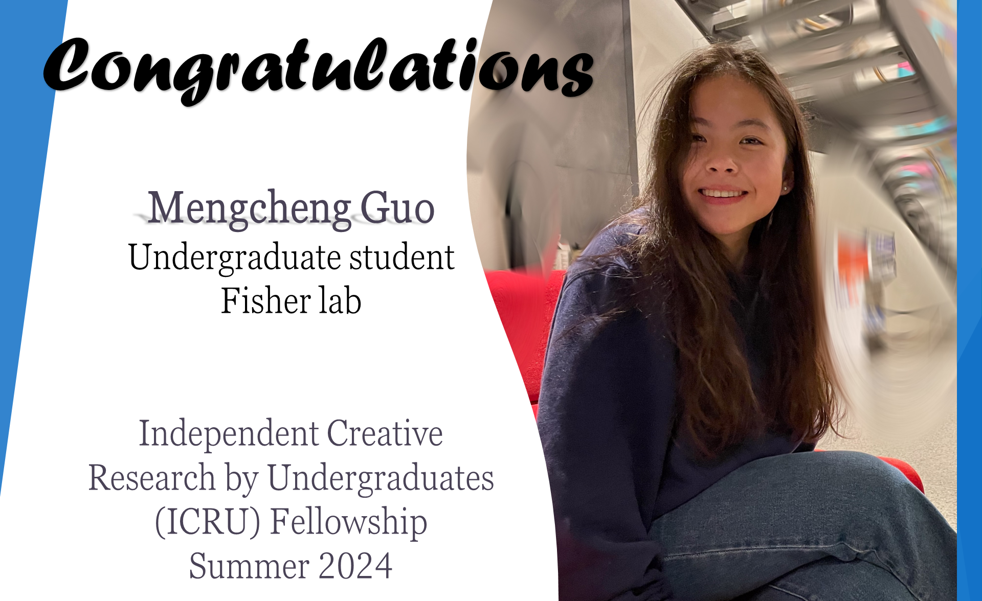 Mengcheng Guo - Summer 2024 ICRU Fellowship