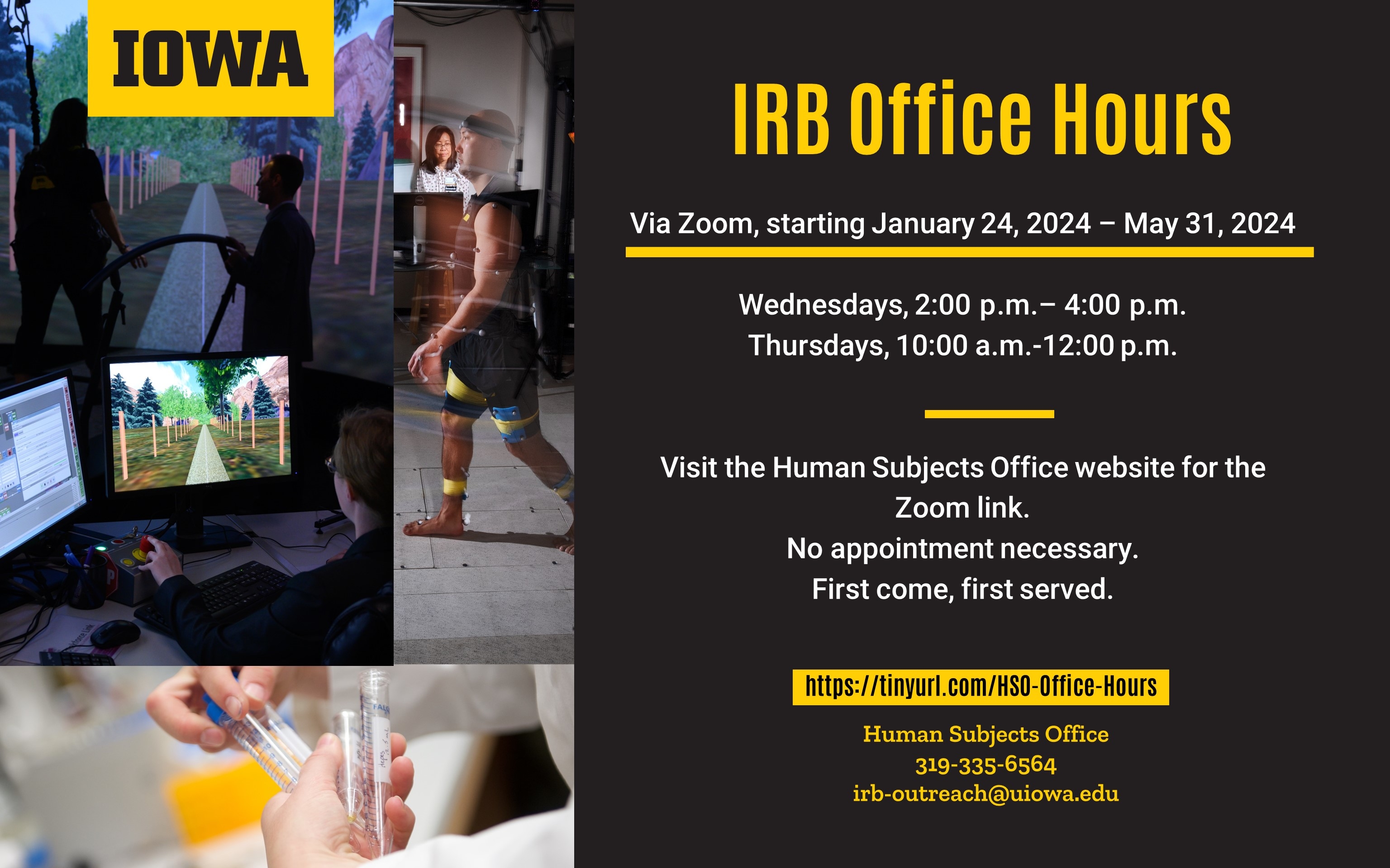 IRB Office Hours Spring